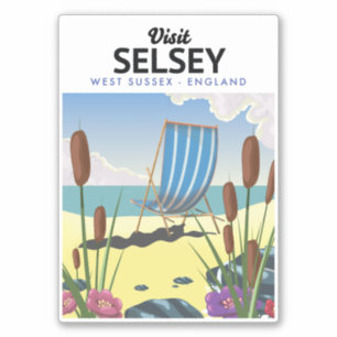 Sticker Selsey West Sussex Angleterre