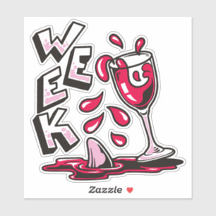 STICKER SEMAINE DE DYSPHORIE DE SHARK