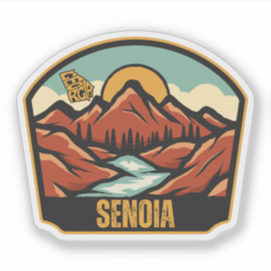 Sticker Senoia, Géorgie