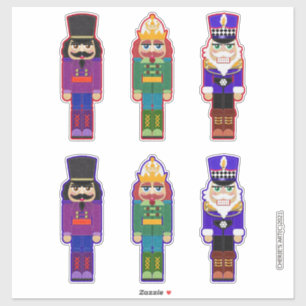 Sticker Sens Look Nutcrackers Soldats Noël Cheval