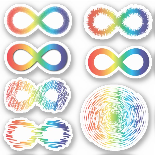 Sticker Sensibilisation à la diversité neurologique | Acce (Devant)