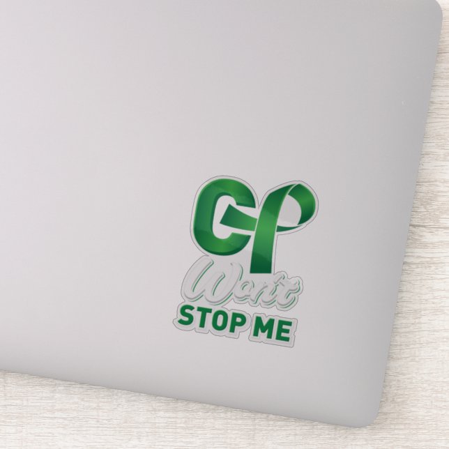 Sticker Sensibilisation à la paralysie cérébrale Le CP ne  (Détail)