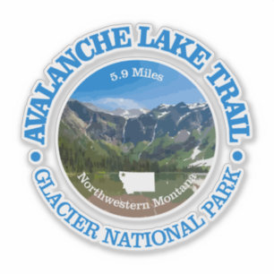Sticker Sentier du lac Avalanche (PCO)