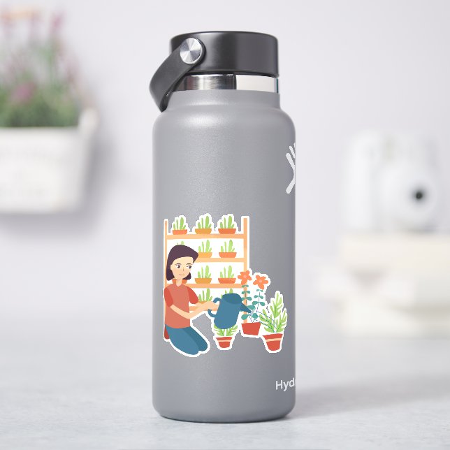 Sticker Série Heavenward - Jardinier 2 (HydroFlask)