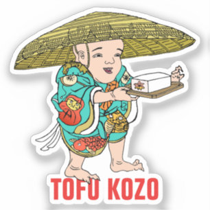 Sticker Série Yokai : Tofu Kozo
