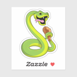 Sticker Serpent au poulet