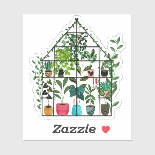 Sticker Serre Confortable (Feuille)
