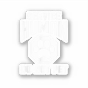 Sticker Service Design humain ne pas familier Drôle Citati