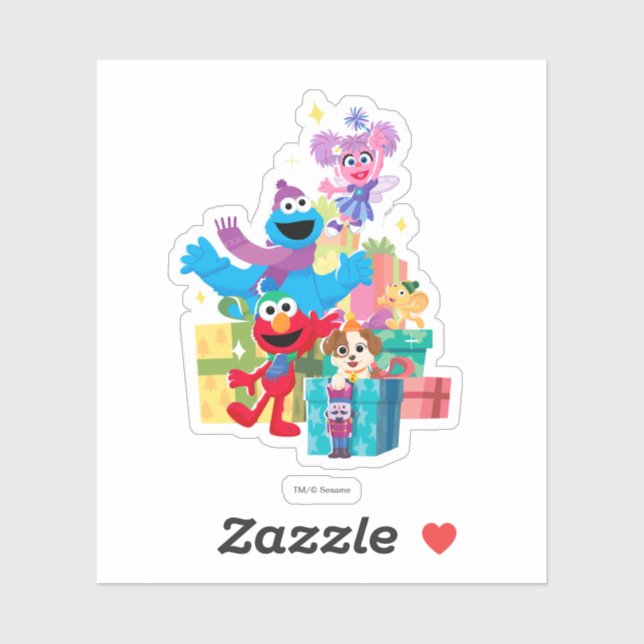 Sticker Sesame Street Pals and Presents (Feuille)