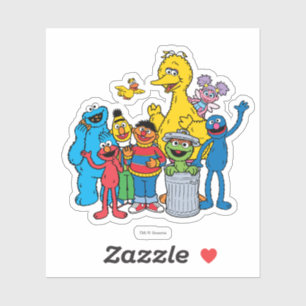 Sticker Sesame Street Pals Wing
