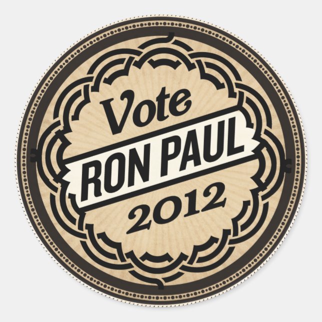 Sticker Set Ron Paul 2012 (Devant)