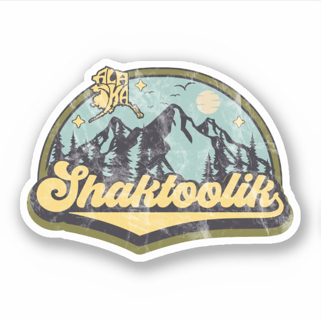 Sticker Shaktoolik, Alaska (Devant)