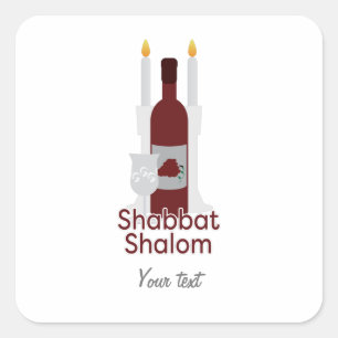 Sticker Shalom Shabbat