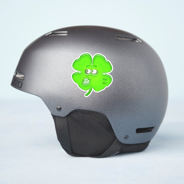 Sticker Shamrock de baiser (Côté casque)