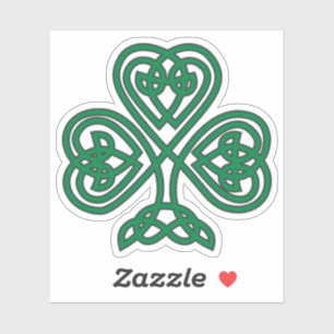 Sticker Shamrock de noeud celtique