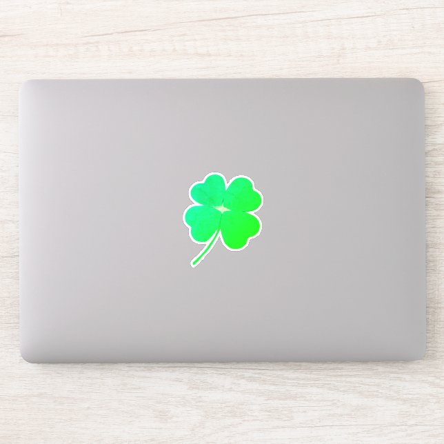Sticker Shamrock Green Irish St. Patricks Day 4Sean (Ordinateur)