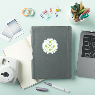Sticker Shamrock Mandala fête du 21ème anniversaire