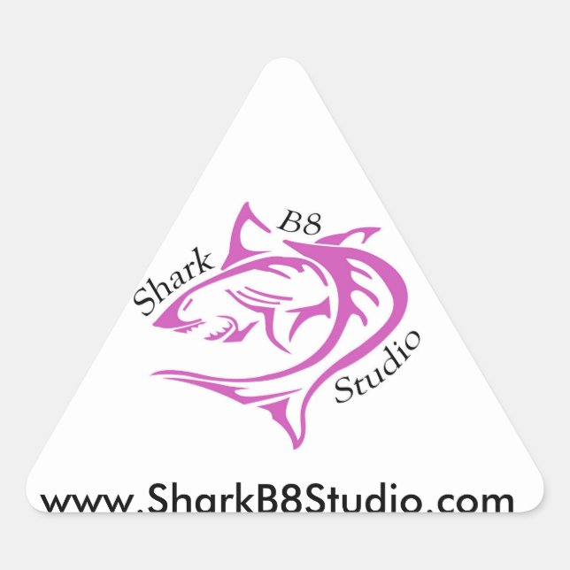 Sticker Shark B8 Studio (Devant)
