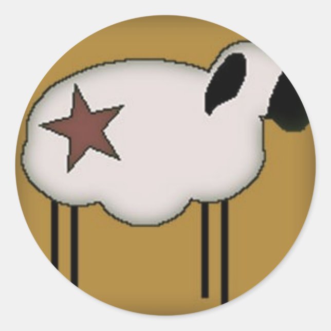 Sticker Sheep #2 (Devant)