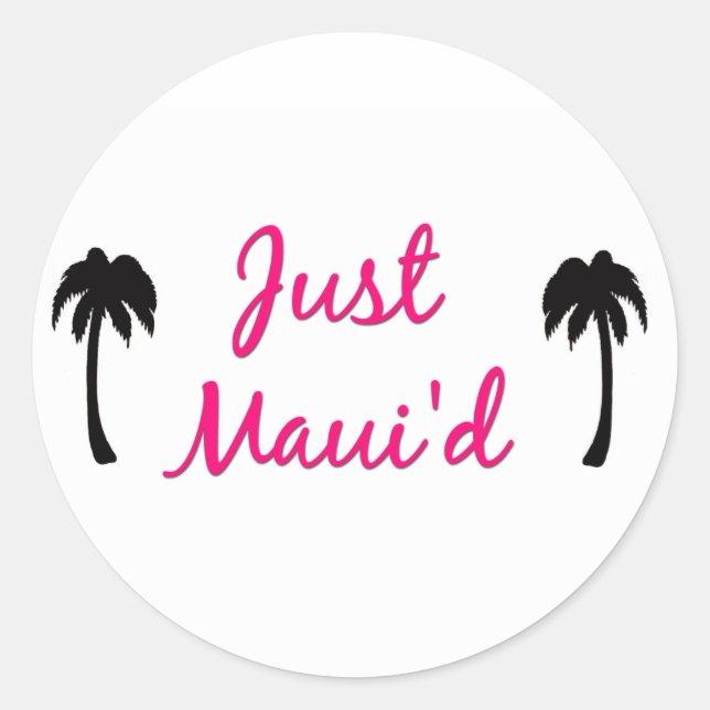 Sticker Sheets de Maui (Devant)
