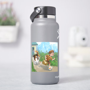 Sticker Sheldon et Davie Adventure