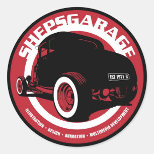 Sticker Shepsgarage