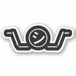 Sticker Shi Kana Shrug Emoticon —\_ ㋛_/