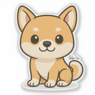 Sticker Shiba Inu