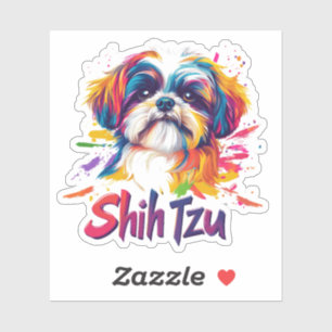 Sticker Shih Tzu
