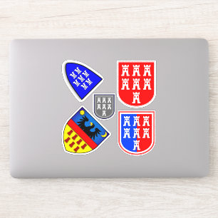 Sticker Siebenbürger Wappen
