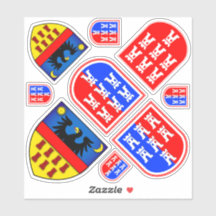 Sticker Siebenbürger Wappen