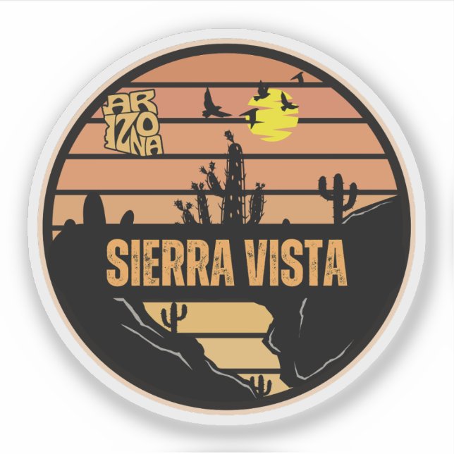 Sticker Sierra Vista, Arizona (Devant)