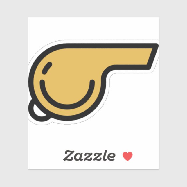Sticker siffler (Feuille)