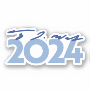 Sticker Signature Tim Walz 2024