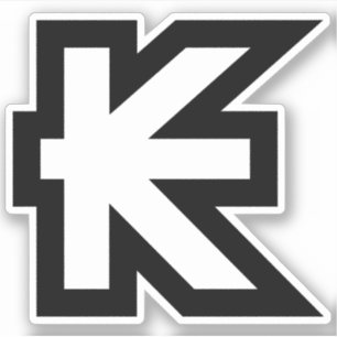 Sticker Signe monétaire du Laos Kip Lao / Laotien