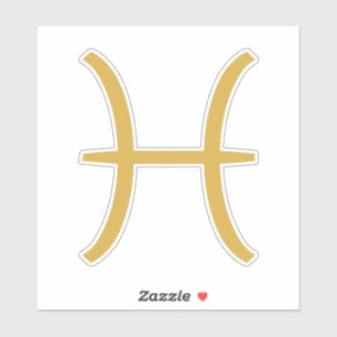 Sticker SIGNE Zodiaque Pisces