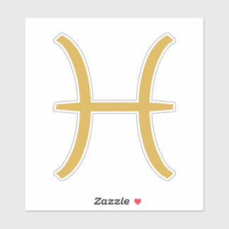 Sticker SIGNE Zodiaque Pisces