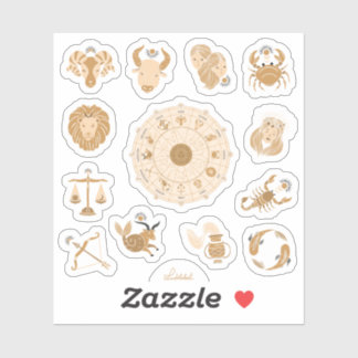 Sticker Signes zodiaques occidentaux