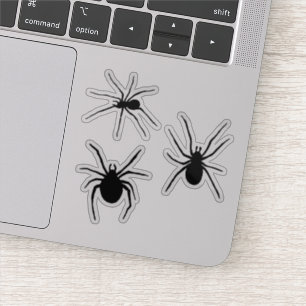 Sticker Silhouettes déplaisantes Black Spider