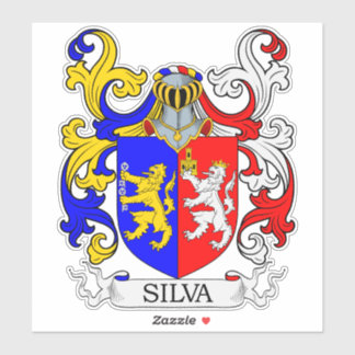 Sticker Silva Family Crest