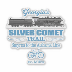 Sticker Silver Comet Trail (RT2)
