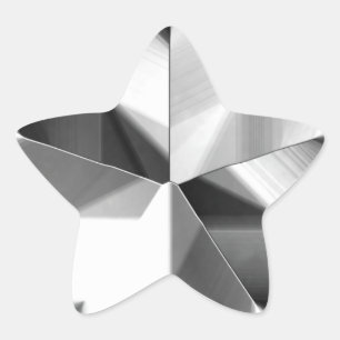 Sticker Silver Star