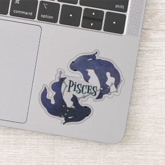 Sticker SIM A Pisces Zodiac.SIGNE Zodiaque À La Mode Pisce