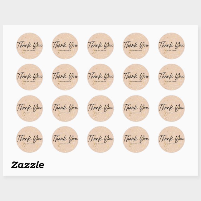Sticker simple et personnalisable || Business Esse (Feuille)