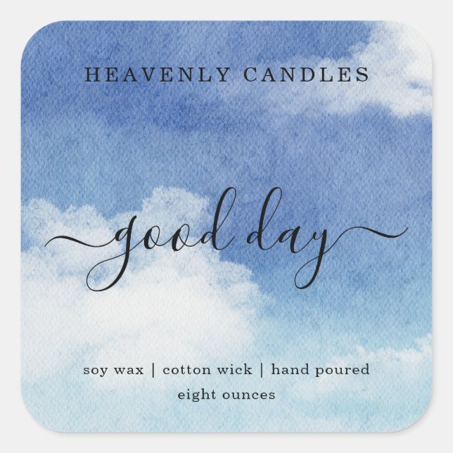 Sticker simple fait maison Étiquettes (Devant)