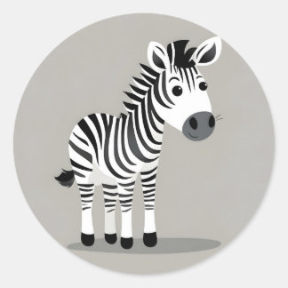 Sticker simple Zebra
