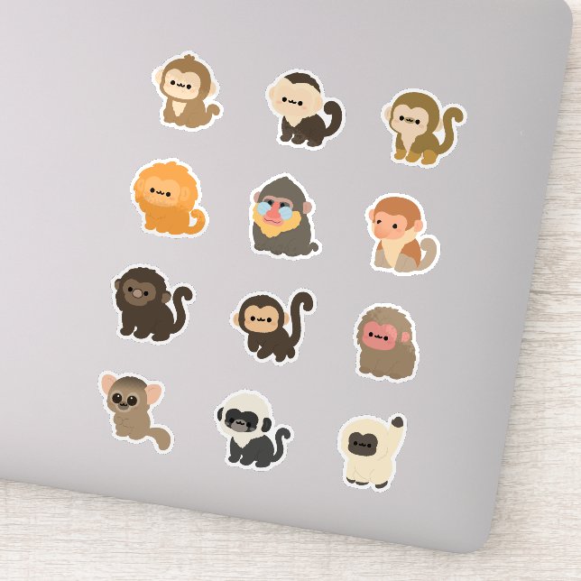 Sticker Singe (Détail)