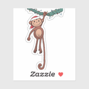 Sticker Singe de Noël