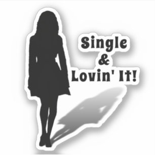 Sticker Single & Lovin' It ! Livre de rebut
