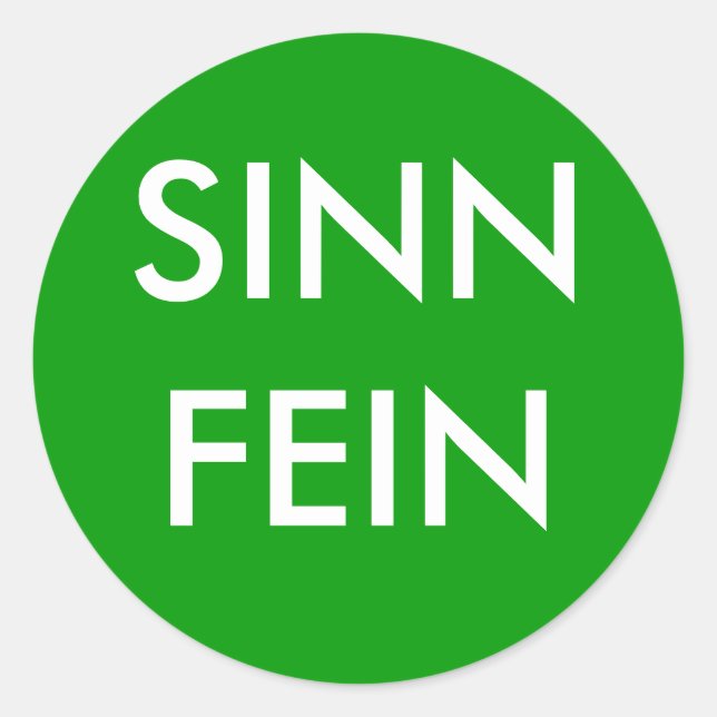 Sticker Sinn Fein (Devant)